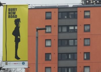 Bury New Road Heritage Project Banners Unveiled