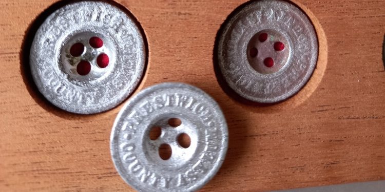 Asylum Buttons and Tales From Prestwich Hospital